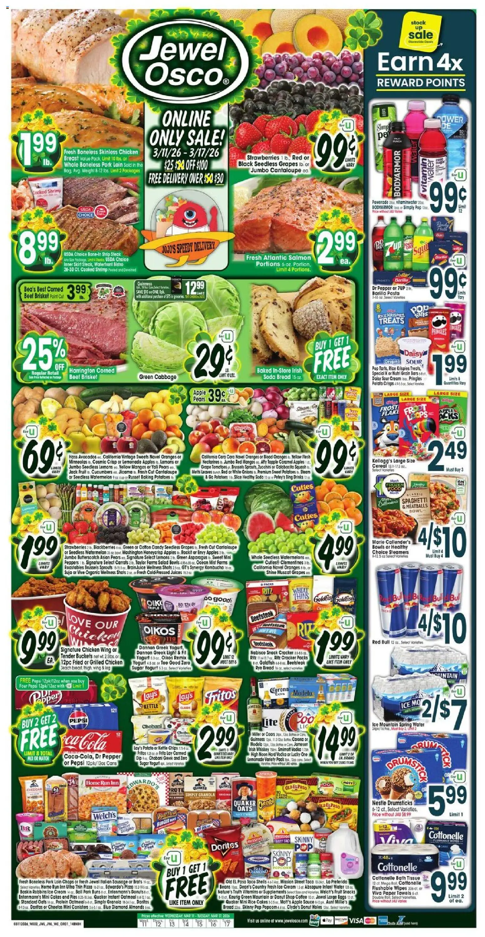 Ad Preview of Jewel Osco Jewel Osco Weekly Ad from 03/11/2026