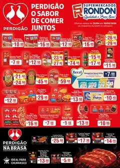 Pré-Visualização do folheto "Supermercados Rondon ofertas BRF" da loja Supermercados Rondon válido a partir de 25/04/2026