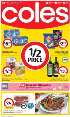 Preview of catalogue Catalogue SA from shop Coles valid 01/10/2025