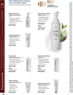 Pré-Visualização do folheto "Ciclo 17/2025" da loja Natura válido a partir de 14/10/2025 | Página: 126