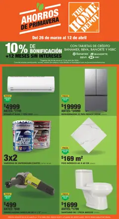 Vista previa las ofertas de la tienda Home Depot - Home Depot catálogo desde el 26/03/2026 