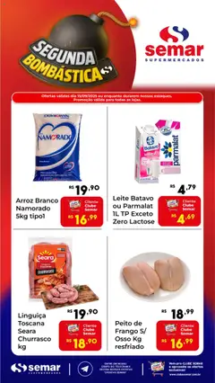 Pré-Visualização do folheto "Ofertas da semana" da loja Semar Supermercado válido a partir de 15/09/2025