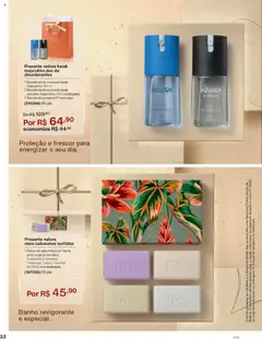 Pré-Visualização do folheto "Ciclo 17/2025" da loja Natura válido a partir de 14/10/2025 | Página: 32