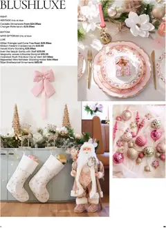 Preview of catalogue Catalogue Christmas Home & Entertaining from shop Myer valid 11/11/2025 | Page: 6