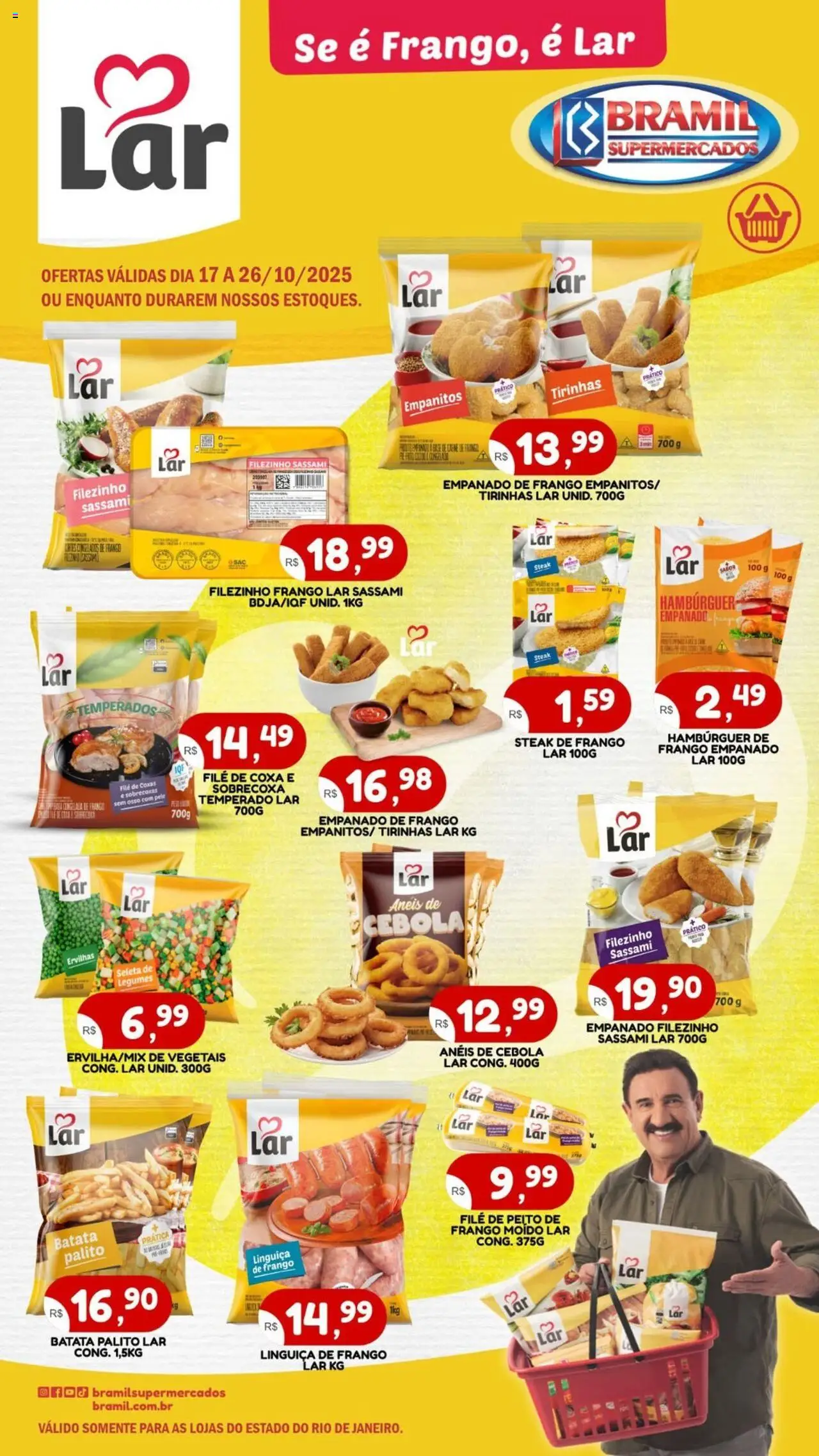 Bramil Supermercados folheto "Ofertas Lar" válido a partir de 17/10/2025 - número de página 1