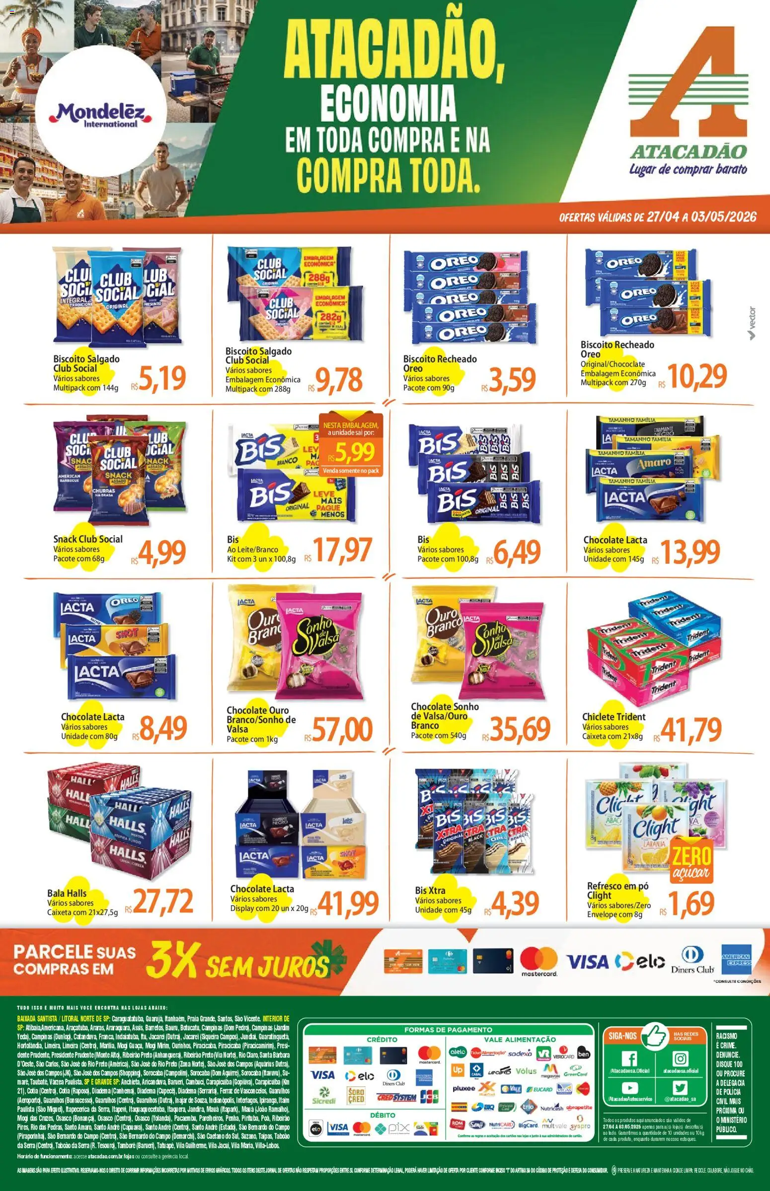 Pré-Visualização do folheto "Atacadão ofertas - SP" da loja Atacadão válido a partir de 27/04/2026