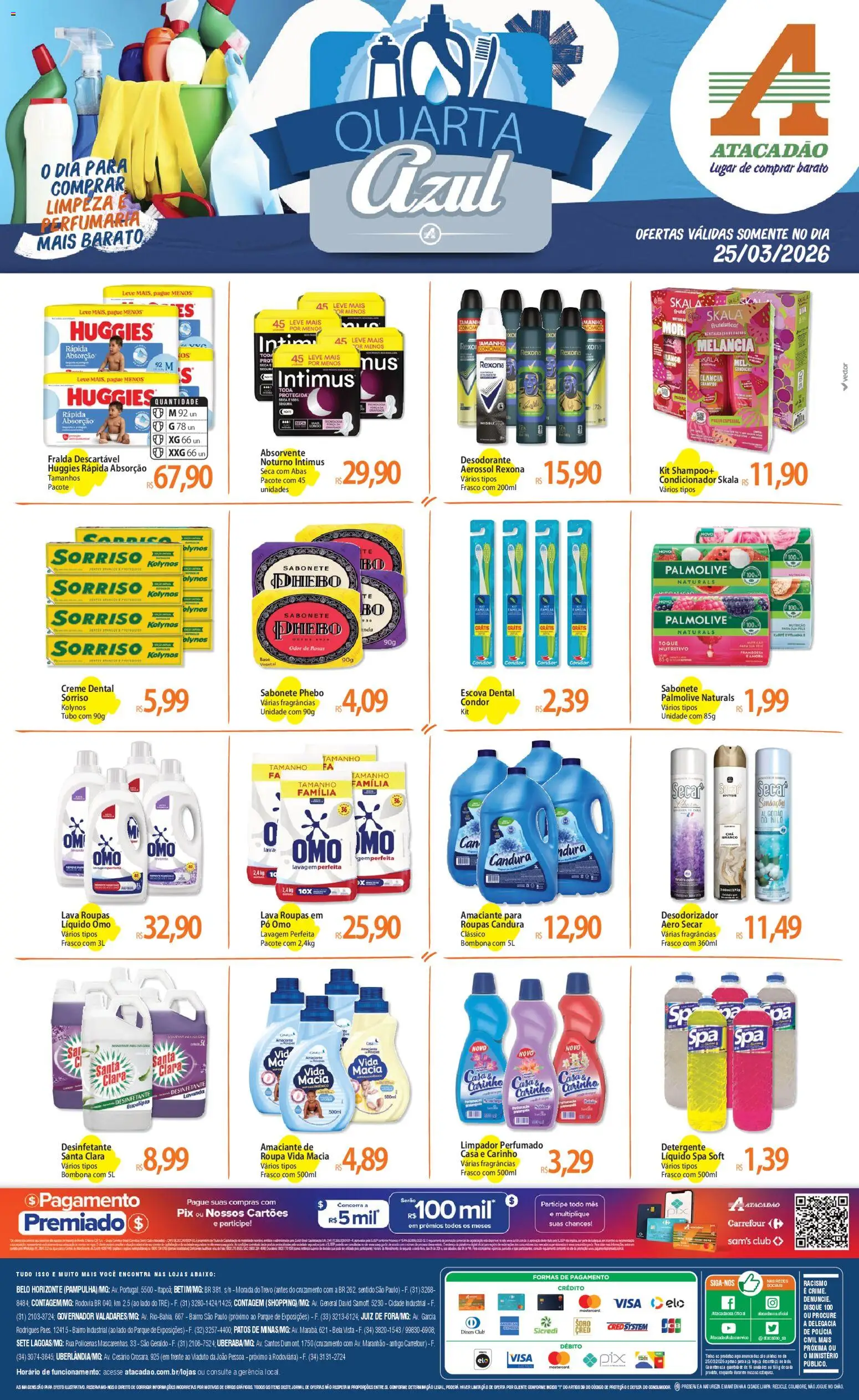 Pré-Visualização do folheto "Atacadão ofertas - MG" da loja Atacadão válido a partir de 25/03/2026