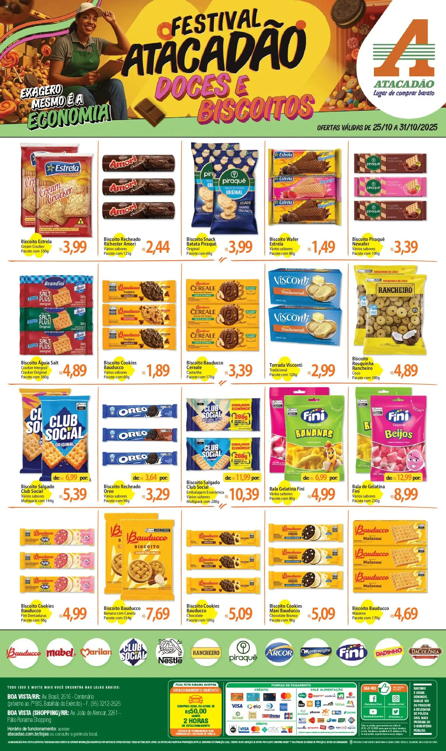 Atacadão folheto "Ofertas - RR" válido a partir de 25/10/2025 - número de página 1