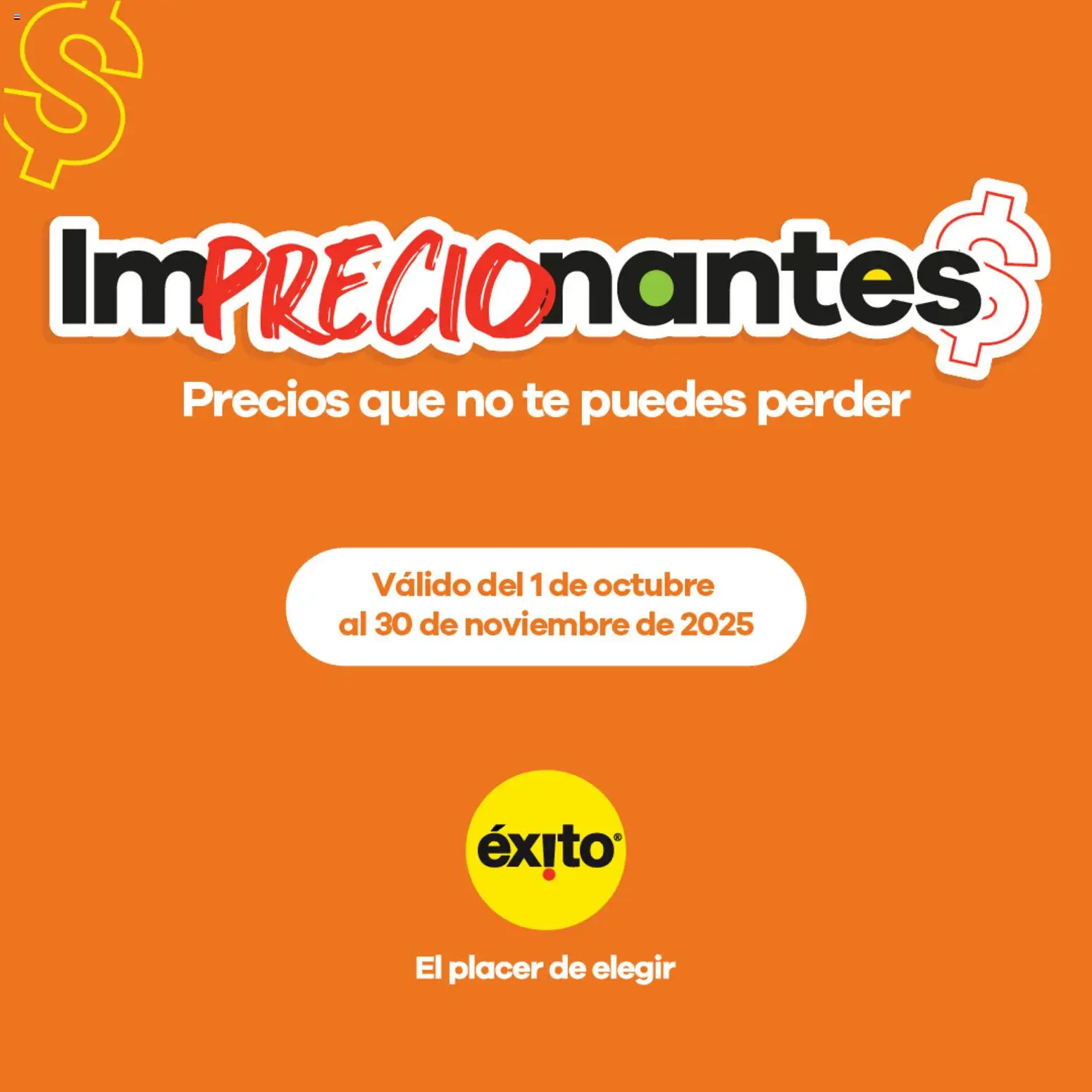 Éxito Catálogo: 01/10/2025 - 30/11/2025 > Últimas Ofertas pagina numero 1