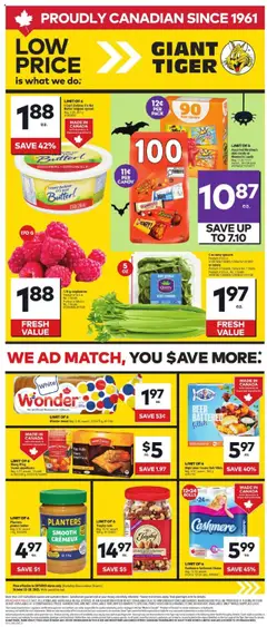 Preview of leaflet Weekly Flyer from shop Giant Tiger is valid from Oct 22, 2025