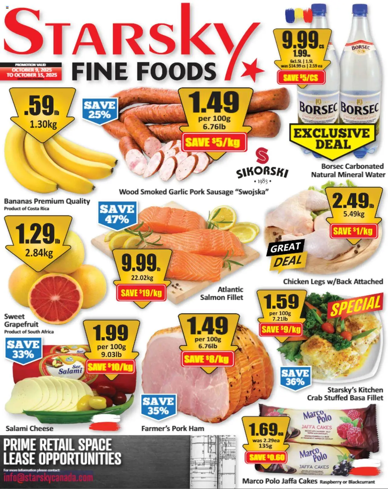 Starsky flyer valid from Oct 09, 2025 - page number 1