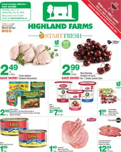 Preview of leaflet Weekly flyer / circulaire from shop Highland Farms is valid from Jul 17, 2025
