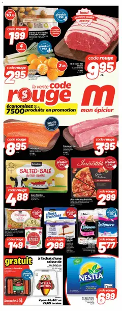 Preview of leaflet Weekly flyer / circulaire from shop Metro is valid from Sep 18, 2025
