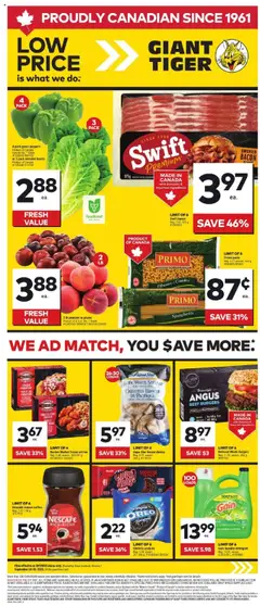 Preview of leaflet Weekly Flyer from shop Giant Tiger is valid from Sep 24, 2025