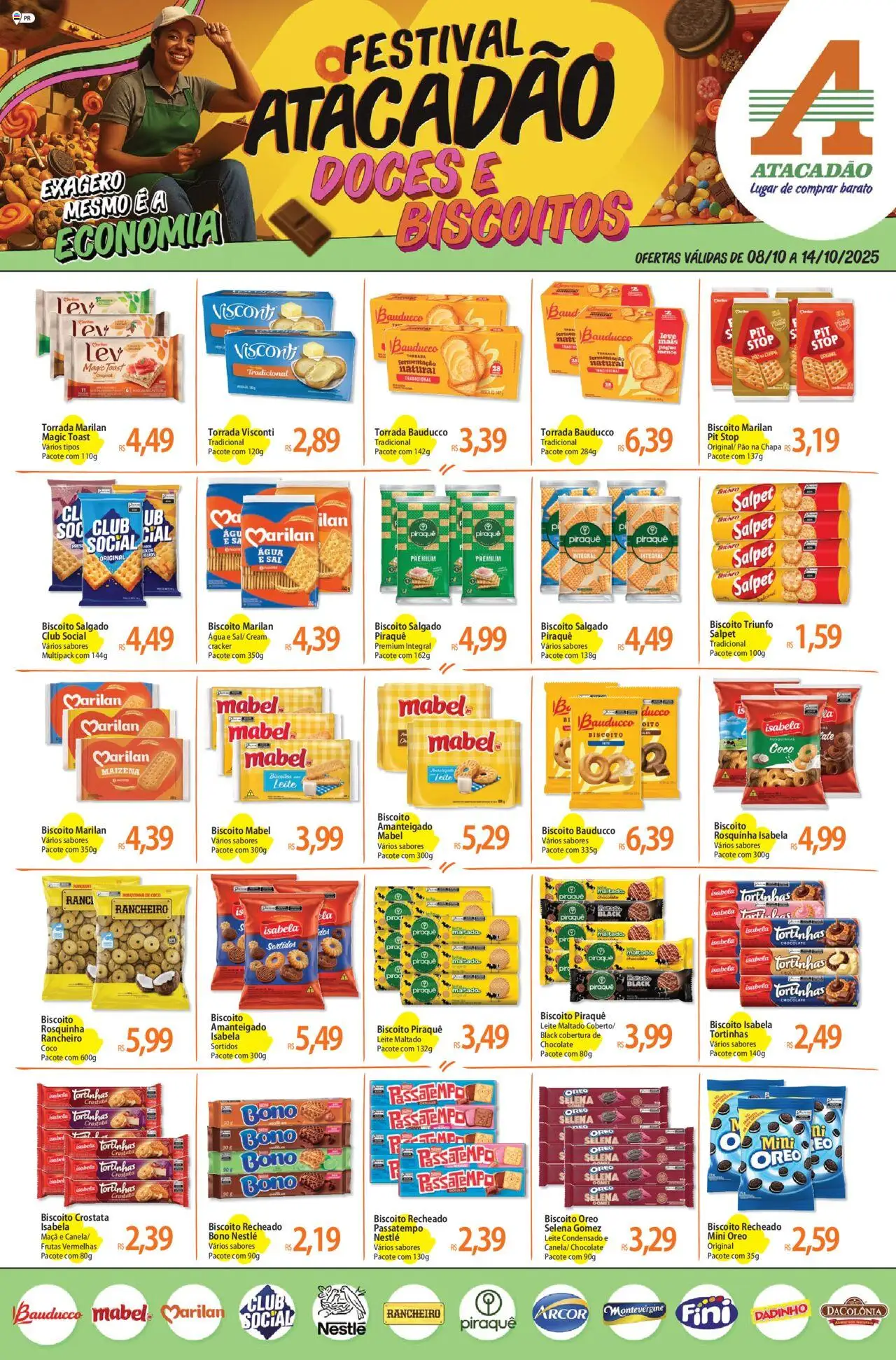 Atacadão folheto "Ofertas - PR" válido a partir de 08/10/2025 - número de página 1
