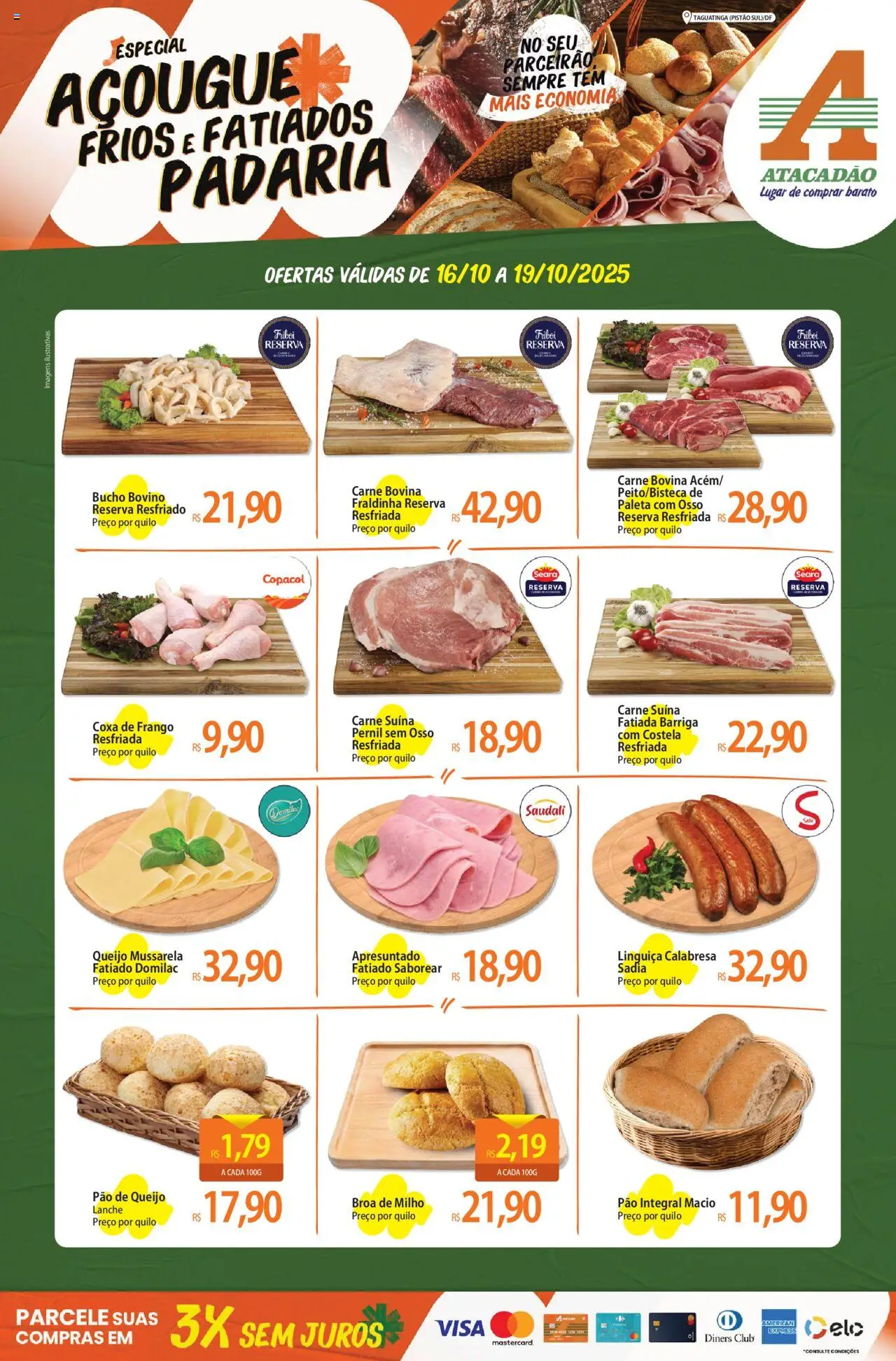 Atacadão folheto "Ofertas - DF" válido a partir de 16/10/2025 - número de página 1