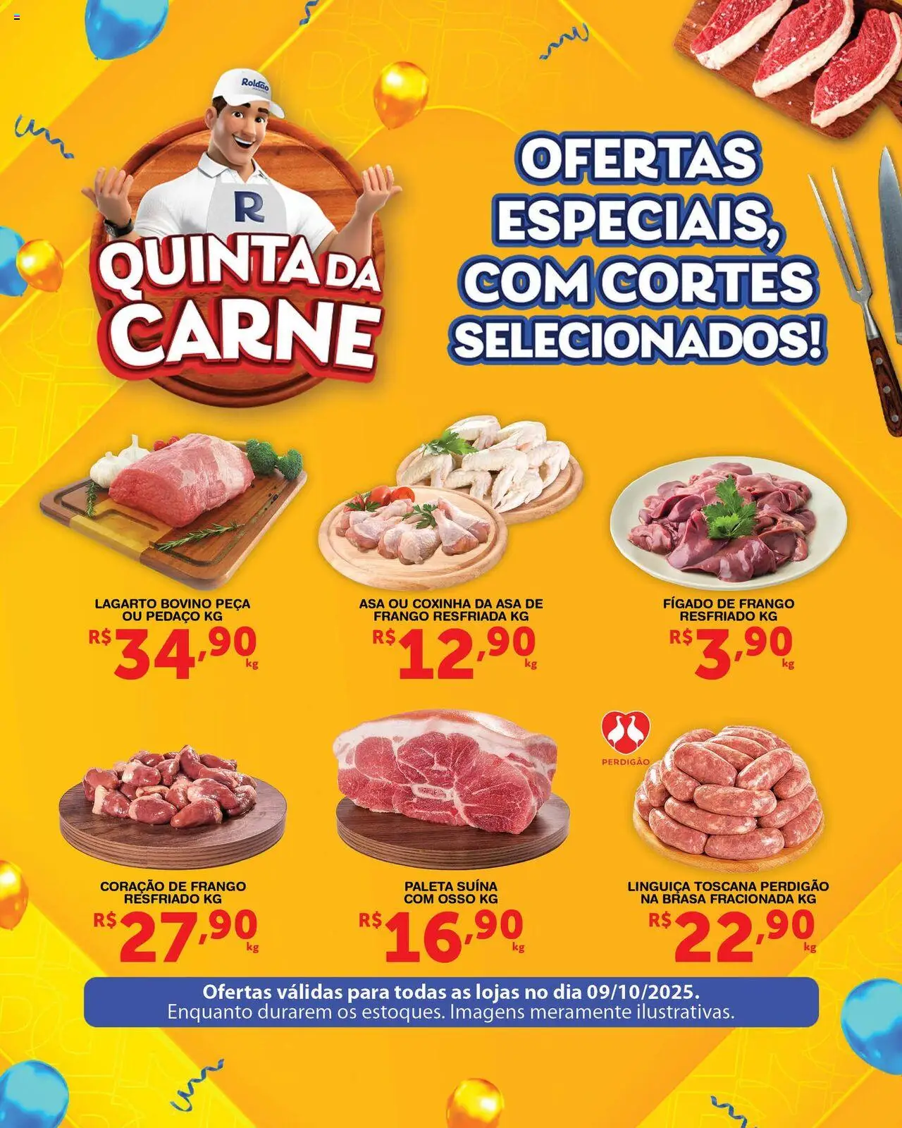 Roldão folheto "Ofertas Quinta da Carne" válido a partir de 09/10/2025 - número de página 1