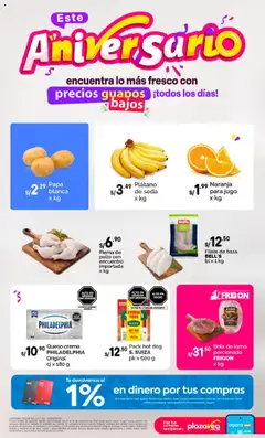 Vista previa de Aviso Fds Frescos N4 de la tienda Plaza Vea válido desde 25/09/2025