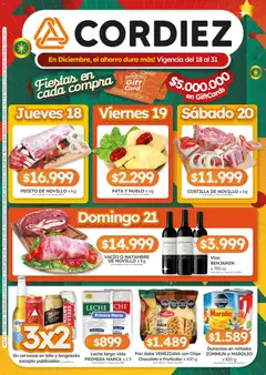 Vista previa del folleto de la tienda Cordiez válido desde el 18/12/2025 