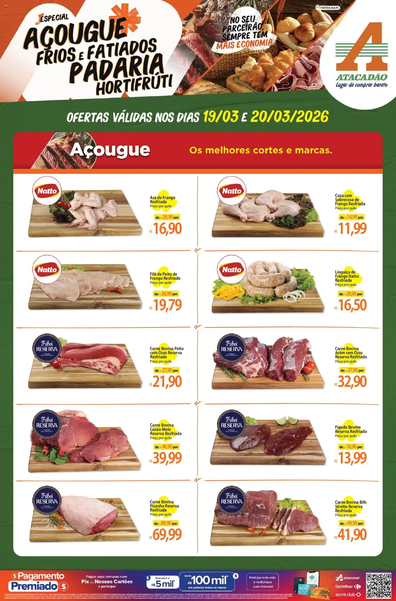 Pré-Visualização do folheto "Atacadão ofertas - PE" da loja Atacadão válido a partir de 19/03/2026