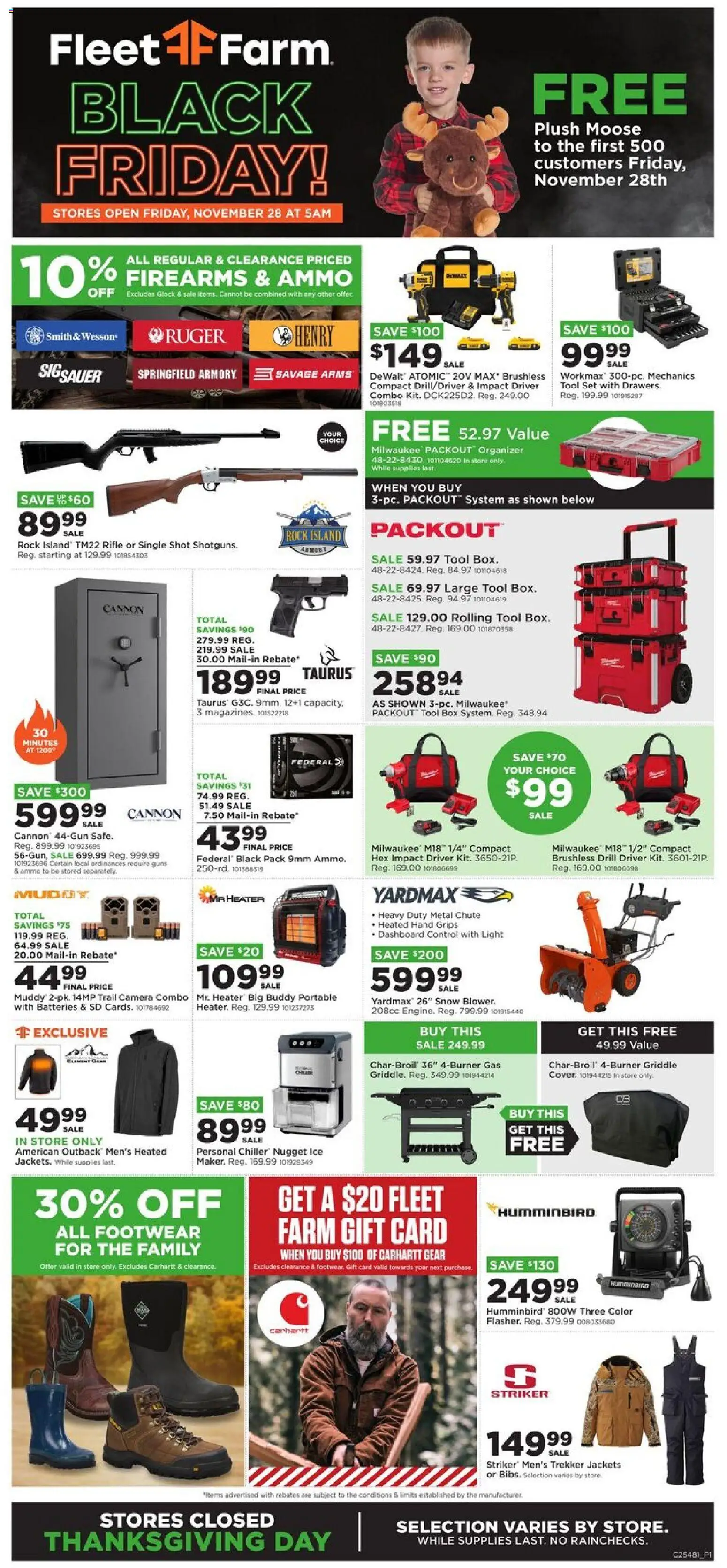 Ad Preview of Mills Fleet Farm Black Friday from 11/26/2025