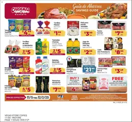 Ad Preview of Cardenas November Savings Guide from 11/05/2025
