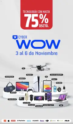 Vista previa de Cyber Wow de la tienda Coolbox válido desde 03/11/2025