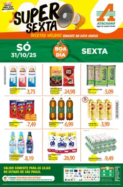 Pré-Visualização do folheto "Ofertas - SP" da loja Atacadão válido a partir de 31/10/2025