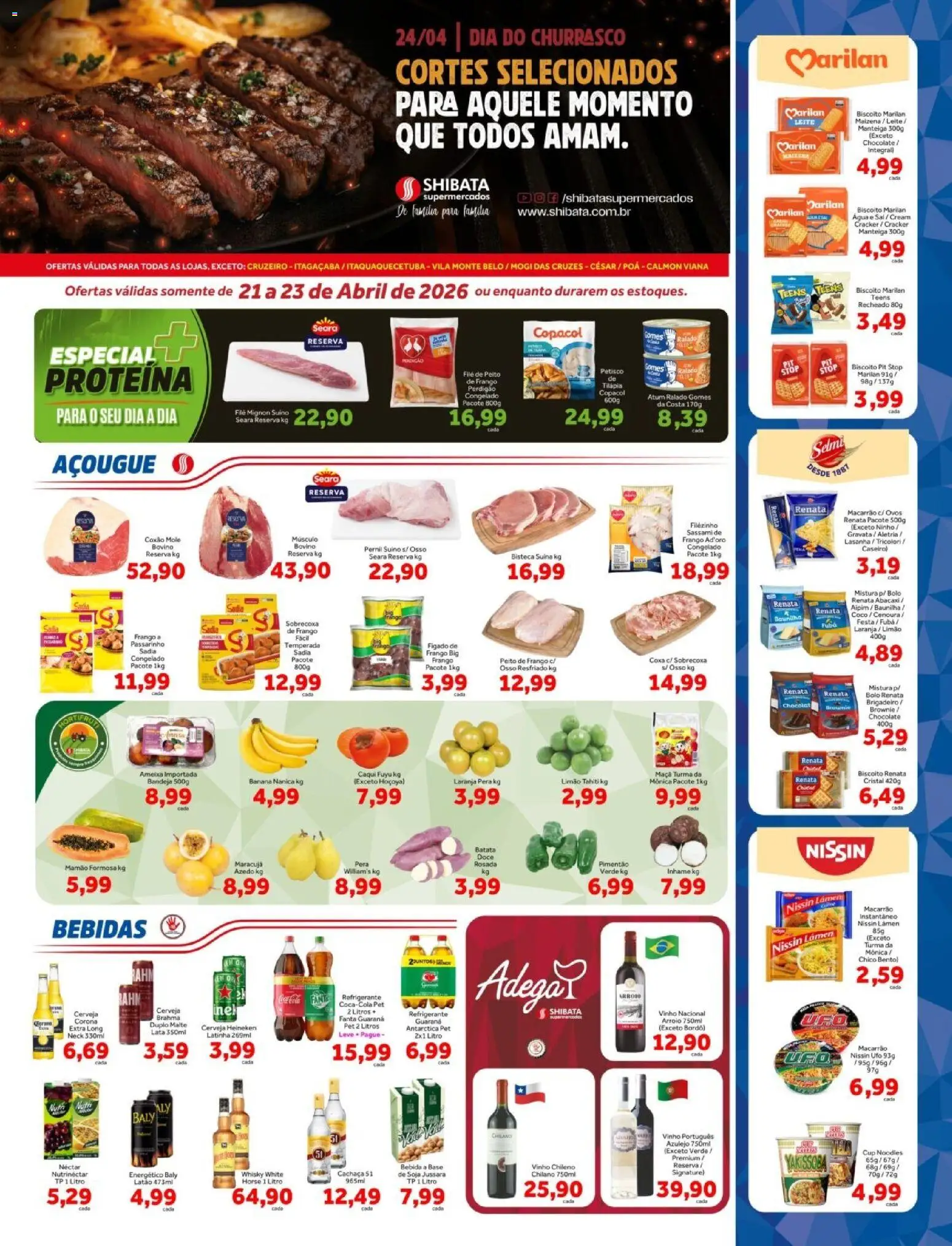 Pré-Visualização do folheto "Shibata - Ofertas da semana" da loja Shibata válido a partir de 21/04/2026