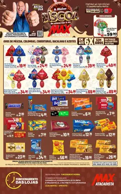 Pré-Visualização do folheto "Max Atacadista ofertas Páscoa" da loja Max Atacadista válido a partir de 31/03/2026