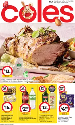 Preview of catalogue Coles catalogue WA from shop Coles valid 25/03/2026