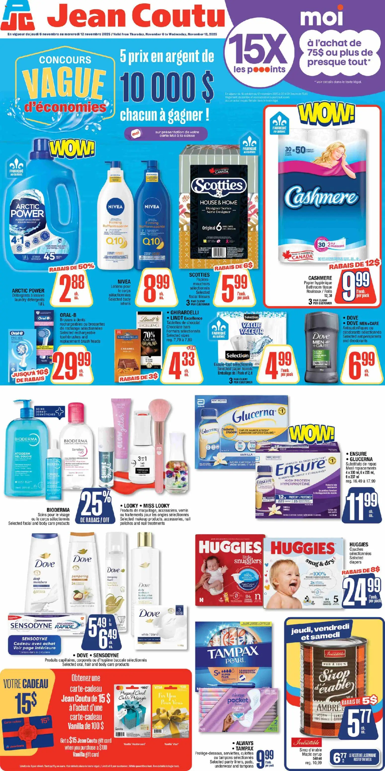 Preview of leaflet Circulaire from shop Jean Coutu is valid from Nov 06, 2025