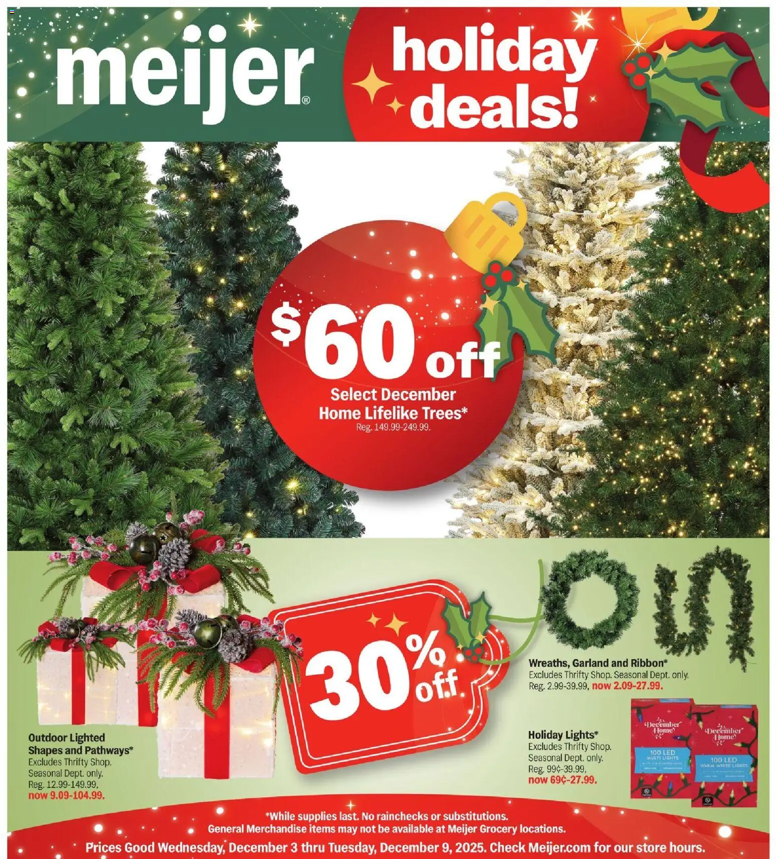 Ad Preview of Meijer Pullout GM - MI from 12/03/2025