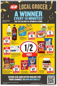 Preview of catalogue IGA Local Grocer NSW from shop IGA valid 15/04/2026