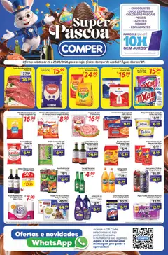 Pré-Visualização do folheto "Ofertas da semana" da loja Comper válido a partir de 23/02/2026