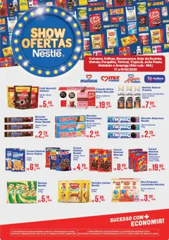 Pré-Visualização do folheto "Ofertas Nestlé" da loja Mateus válido a partir de 17/10/2025