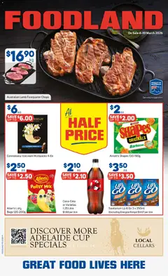 Preview of catalogue Foodland catalogue from shop Foodland valid 04/03/2026
