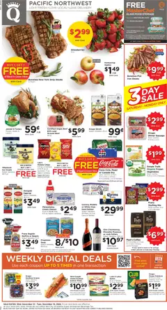 Ad Preview of QFC Black Friday from 11/12/2025