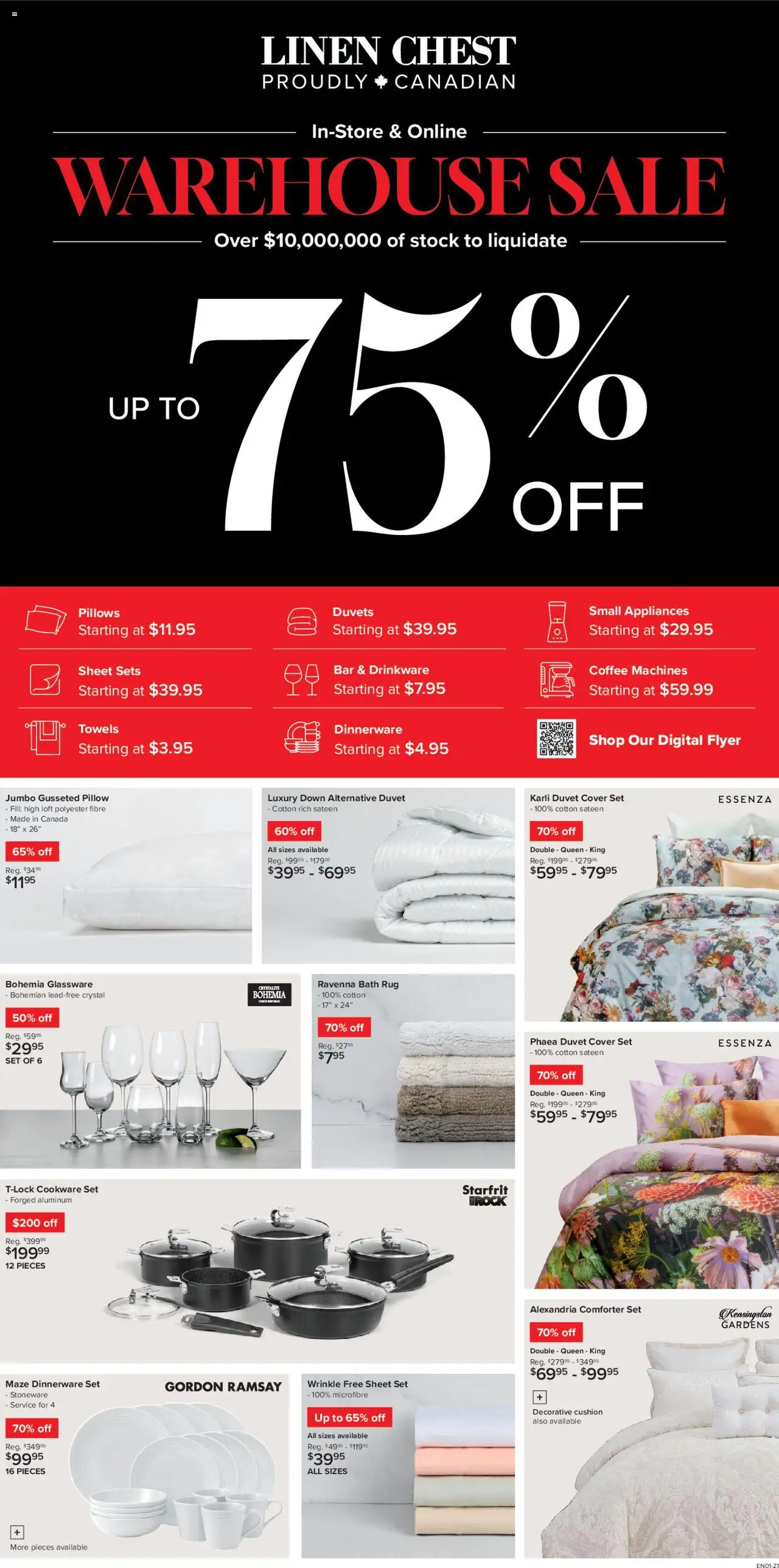 Linen Chest flyer valid from Sep 24, 2025 - page number 1