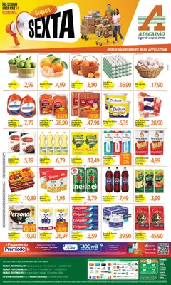 Pré-Visualização do folheto "Atacadão ofertas - TO" da loja Atacadão válido a partir de 27/03/2026
