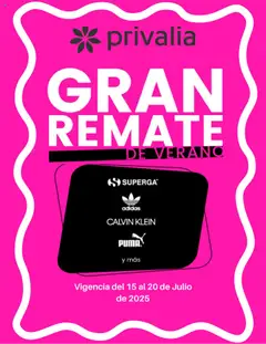 Vista previa las ofertas de la tienda Privalia - Catálogo desde el 15/07/2025 