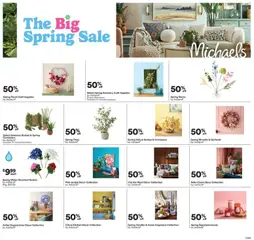 Un aperçu du dépliant Michaels weekly flyer / circulaire du magasin Michaels est valide à partir 6 mars 2026