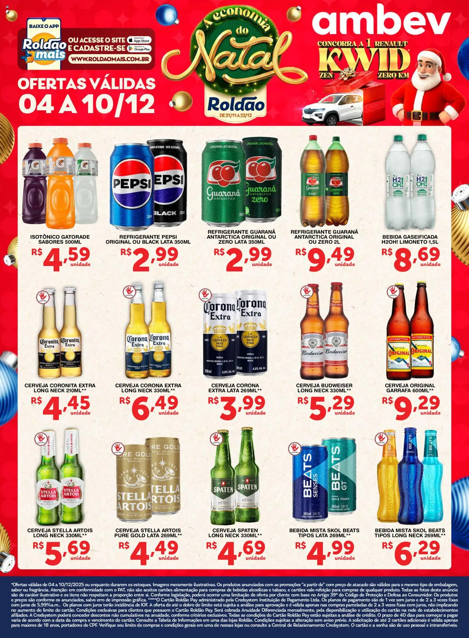 Pré-Visualização do folheto "Ofertas Ambev" da loja Roldão válido a partir de 04/12/2025