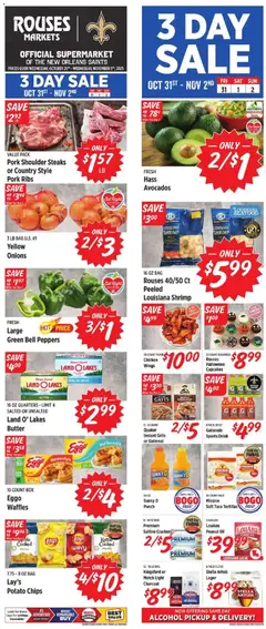 Ad Preview of Rouses Weekly Ad - MS from 10/29/2025