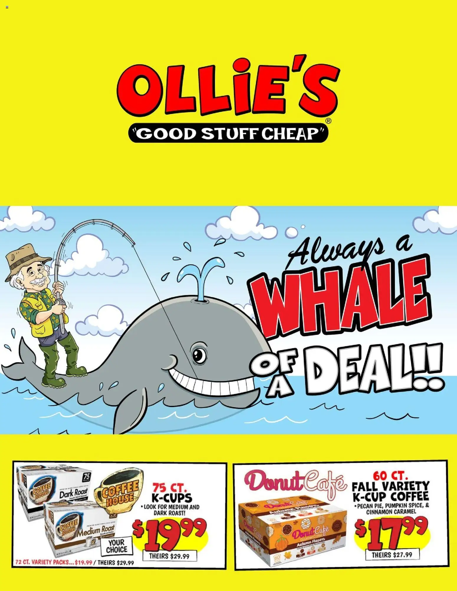Ollie's Ad 2 from 10/22/2025 - Flyer - Page number 1