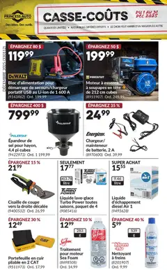 Preview of leaflet Casse-Coûts from shop Princess Auto is valid from Dec 01, 2025