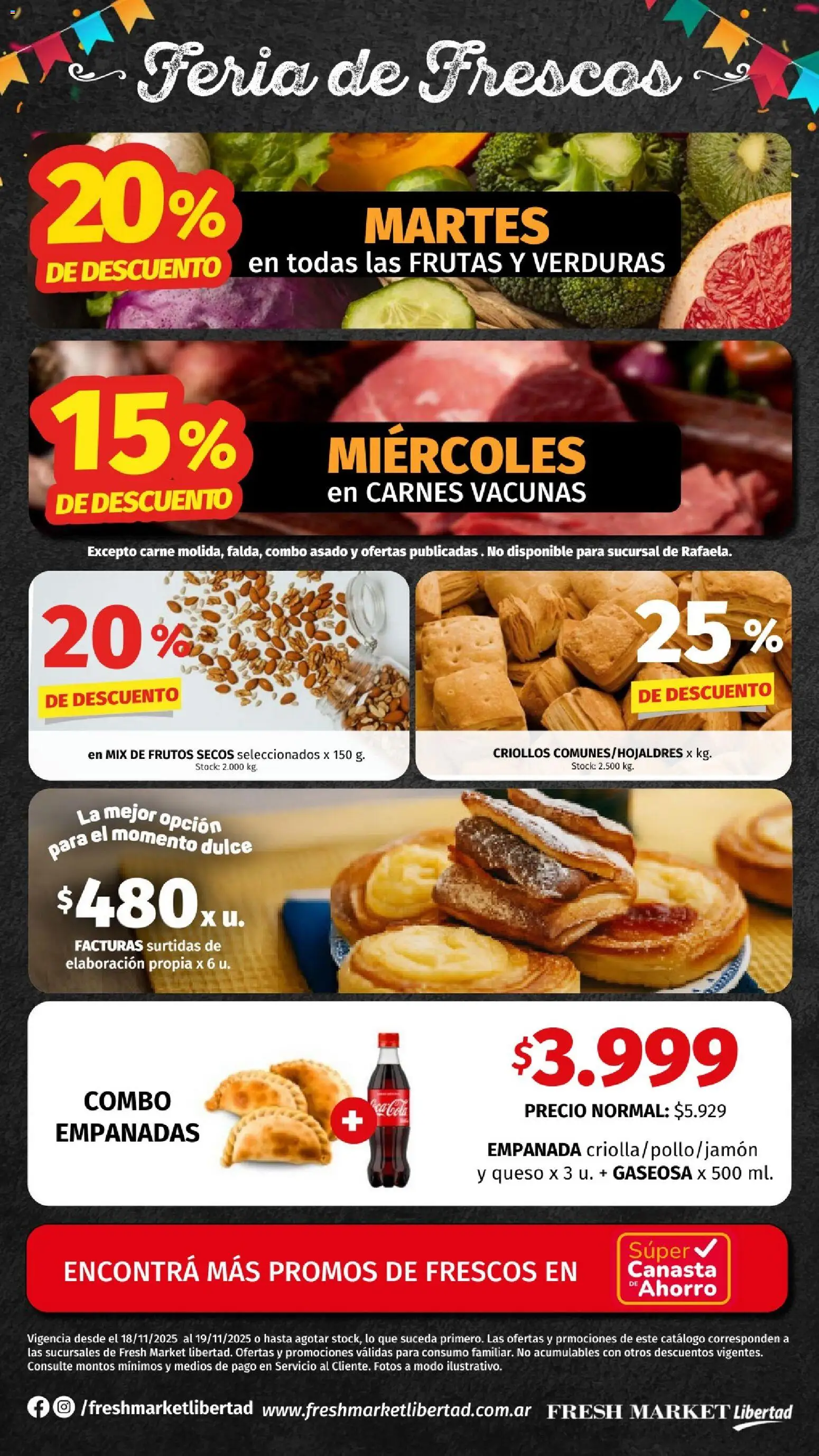 Vista previa del folleto de la tienda Hipermercado Libertad válido desde el 18/11/2025 