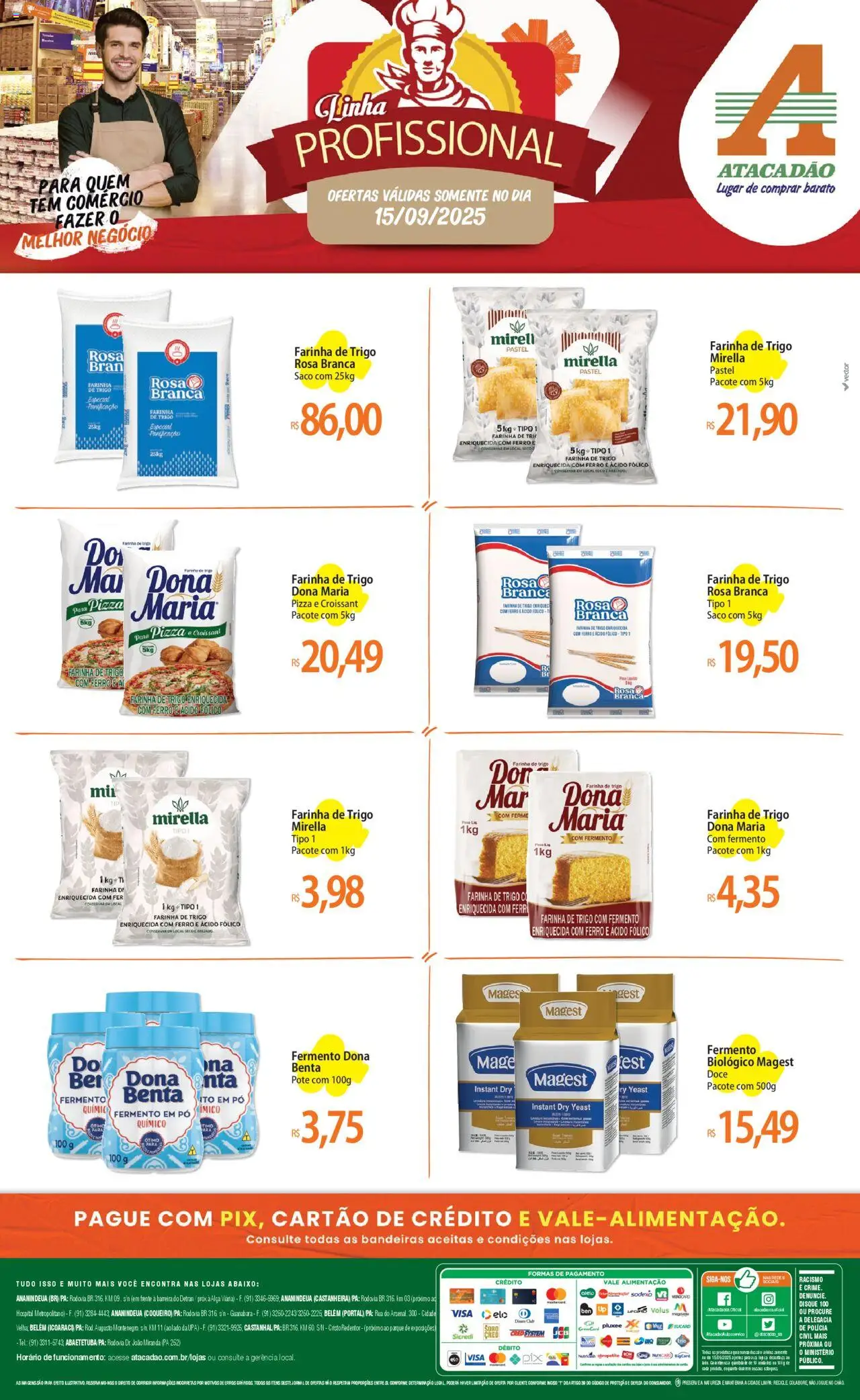 Atacadão folheto "Ofertas - PA" válido a partir de 15/09/2025 - número de página 1