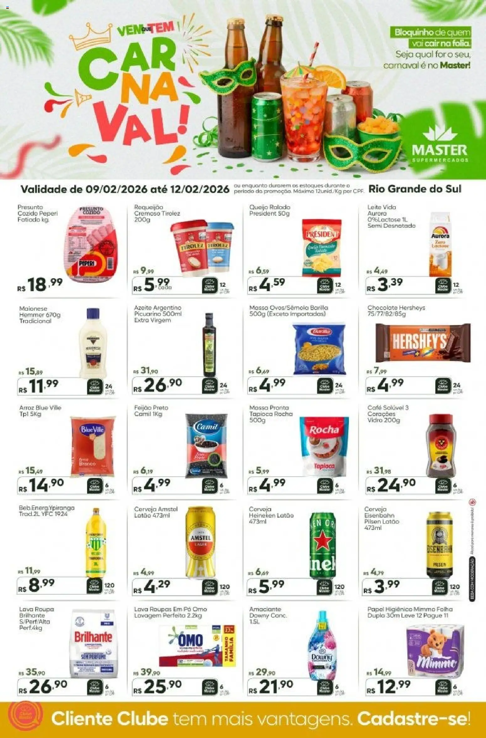 Pré-Visualização do folheto "Ofertas da semana" da loja Master válido a partir de 09/02/2026