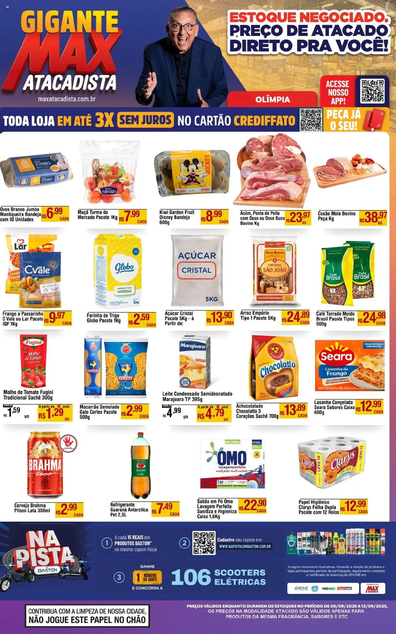 Max Atacadista folheto "Ofertas Semanal" válido a partir de 08/09/2025 - número de página 1